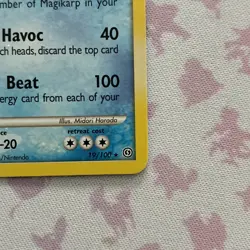 GYARADOS 19/100 - LP- STORMFRONT ENGLISH POKEMON CARD - Image 5
