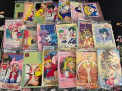 One Random Sealed Pack x7 Cards Vintage! 1993 - 1995 Sailor Moon Carddass Bandai - Image 1