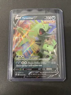 Tyranitar V SWSH109 NM Holofoil Promo Rare Pokemon Card - Image 1