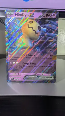 Mimikyu ex 004 Jumbo Card Holo Black Star Promo Pokemon - Image 1
