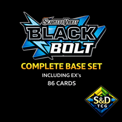 Black Bolt Complete Base Set 86 Cards Pokemon TCG , C/UC/Holo/EX NM - Image 1