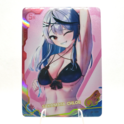 Goddess Story - Sakamata Chloe - Hololive - SR-029 Anime Waifu Card CCG - Image 1