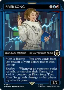 River Song (Showcase) - Near Mint MTG Universes Beyond: Doctor Who - Image 1
