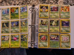 pokemon card binder collection ~500 cards lots of early cards. - Image 2