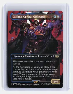 Golbez, Crystal Collector (Borderless) MTG FINAL FANTASY #395 Rare - Image 1
