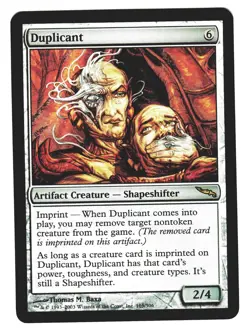 Magic The Gathering MTG - Mirrodin MRD 2003 #165 Duplicant NM FOIL - Image 1