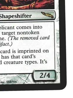 Magic The Gathering MTG - Mirrodin MRD 2003 #165 Duplicant NM FOIL - Image 5