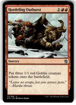 Hordeling Outburst Khans of Tarkir Regular MTG - Image 1