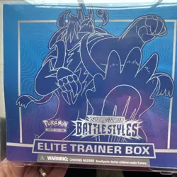 Battle Styles Elite Trainer Box ETB Rapid Strike Urshifu Factory Sealed Pokemon - Image 1