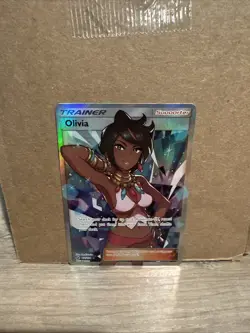2017 Pokemon Sun & Moon Crimson Invasion Full Art Olivia #111/111 - Image 1