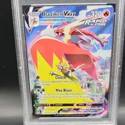 Pokemon Blaziken VMAX Silver Tempest TG15/TG30 Full Art Ultra Rare Holo PSA 10 - Image 3