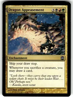 Dragon Appeasement Alara Reborn Regular MTG - Image 1