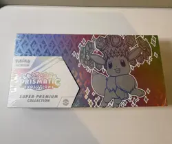 Pokemon Prismatic Evolutions SPC Super Premium Collection Small Tear In Plastic - Image 1