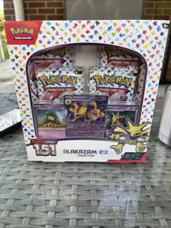 Pokemon TCG: Scarlet & Violet-151 Alakazam ex Collection Booster Box 820650855269 - Image 1