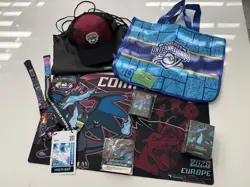 Pokemon Europe Int’l Championships Mega Charizard X EUIC 2026 Competitor Kit - Image 1