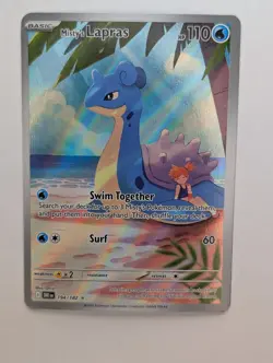 Misty's Lapras - 194/182 - Pokemon Destined Rivals - Illustration Rare - NM - Image 1