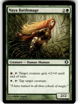 Naya Battlemage Shards of Alara Regular MTG - Image 1