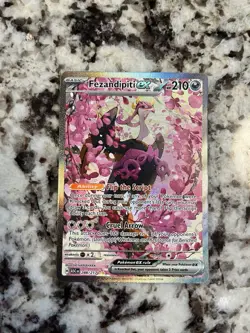Pokemon TCG Ascended heroes Fezandipiti Ex 288/217 Special Illustration Rare NM - Image 1