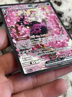 Pokemon TCG Ascended heroes Fezandipiti Ex 288/217 Special Illustration Rare NM - Image 3