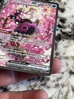 Pokemon TCG Ascended heroes Fezandipiti Ex 288/217 Special Illustration Rare NM - Image 4