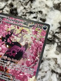 Pokemon TCG Ascended heroes Fezandipiti Ex 288/217 Special Illustration Rare NM - Image 5