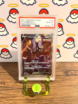 Umbreon V 189/203 Full Alt Art Pokemon Evolving Skies - PSA 10 GEM MT - Image 1