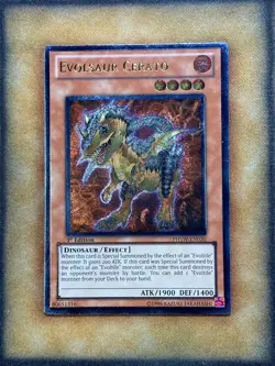 Yugioh Evolsaur Cerato PHSW-EN020 Ultimate Rare 1st Ed LP - Image 1