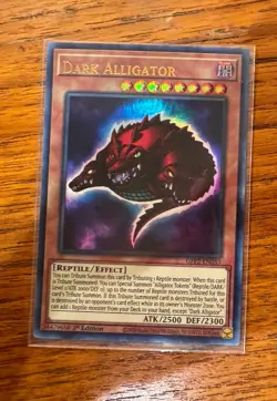 Yugioh Dark Alligator GFP2-EN033 Ultra Rare 1st Edition NM - Image 1