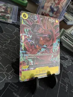 ONE PIECE Nico Robin (Alt Art) OP09-107 R Emperors in the New World Japanese NM - Image 3