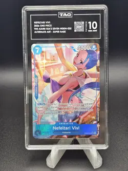 2026 One Piece OP14 Nefeltari Vivi Alternate Art TAG 10 - Image 1