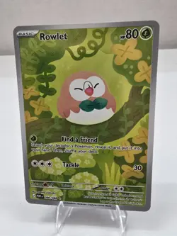 2026 Pokemon Card TCG - ROWLET - 090/088 - IR Illustration Rare - PERFECT ORDER - Image 1