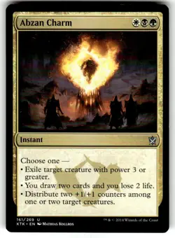 Abzan Charm Khans of Tarkir Regular MTG - Image 1
