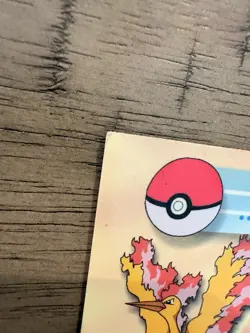 Moltres #146 2000 Topps Chrome Pokemon Card Holo Legendary Bird Light Play - Image 5