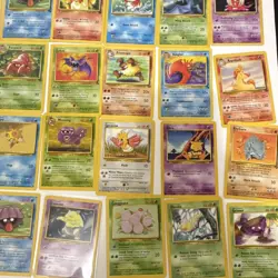 Pokemon TCG Base Set 52 Cards Wizards of the Coast 1999 Rattata Metapod Pidgey - Image 4