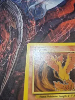 Moltres 27/62 Non Holo Rare Unlimited Fossil Pokemon Card LP/MP - Image 5