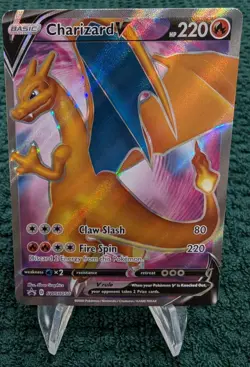 Charizard V SWSH050 SWSH: Sword & Shield Promo Cards Holo - Image 1