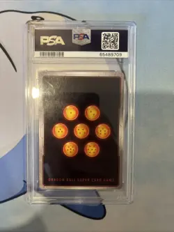 2021 DRAGON BALL SUPER CARD GAME Son Goku Psa 10 - Image 2