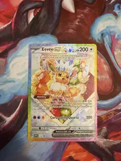 Eevee ex 174 Sv: Scarlet & Violet Promo Card Holo NM - Image 1