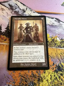 Metallic Mimic (Retro Frame) - [Innistrad Remastered] NM MTG - Image 3