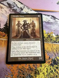 Metallic Mimic (Retro Frame) - [Innistrad Remastered] NM MTG - Image 4