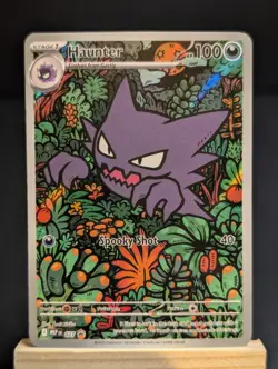 Pokemon Haunter 027 Me: Mega Evolution Promo Illustration Rare NM - Image 1