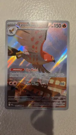 Talonflame 091/088 Illustration Rare ME03: Perfect Order Pokemon TCG NM - Image 1