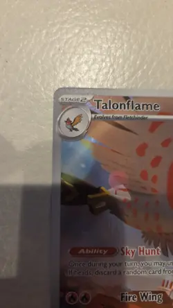 Talonflame 091/088 Illustration Rare ME03: Perfect Order Pokemon TCG NM - Image 2