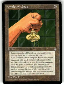Amulet of Quoz Ice Age Regular MTG LP - Image 1