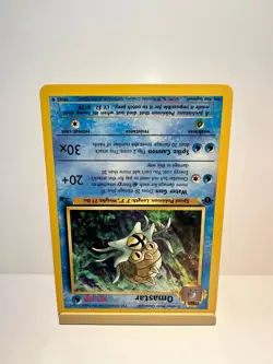 Omastar 40/62 Uncommon Fossil Pokemon Lightly Played - Image 2