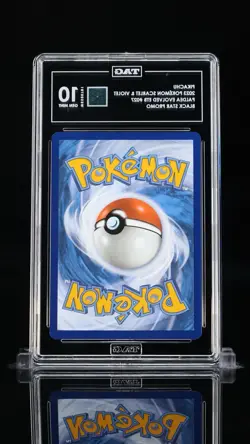 Pokemon Pikachu 027 Scarlet & Violet Promo Holo TAG 10 2023 - Image 2