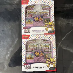 Pokemon Tcg Scarlet & Violet 151 Alakazam Ex Collection x2 - Image 1