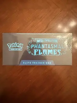 Pokemon Mega Evolution Phantasmal Flames Elite Trainer Box Sealed - Image 2