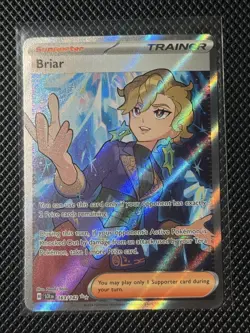 Pokemon: Briar - 163/142 - SV07: Stellar Crown (SCR) Ultra Rare - Image 1