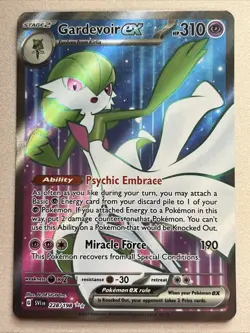 Pokemon Card Gardevoir ex Full Art Ultra Rare (228/198) Scarlet & Violet NM [A] - Image 1